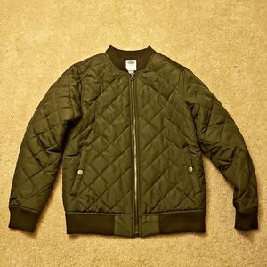 Green Bomber Jacket